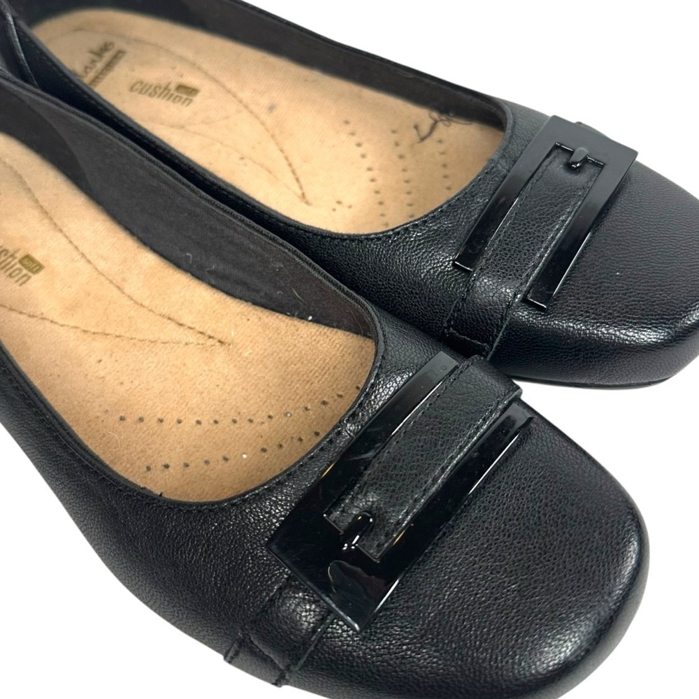 Clark’s Women’s Blanche West Leather Flats Size 7.5 - Picture 7 of 9